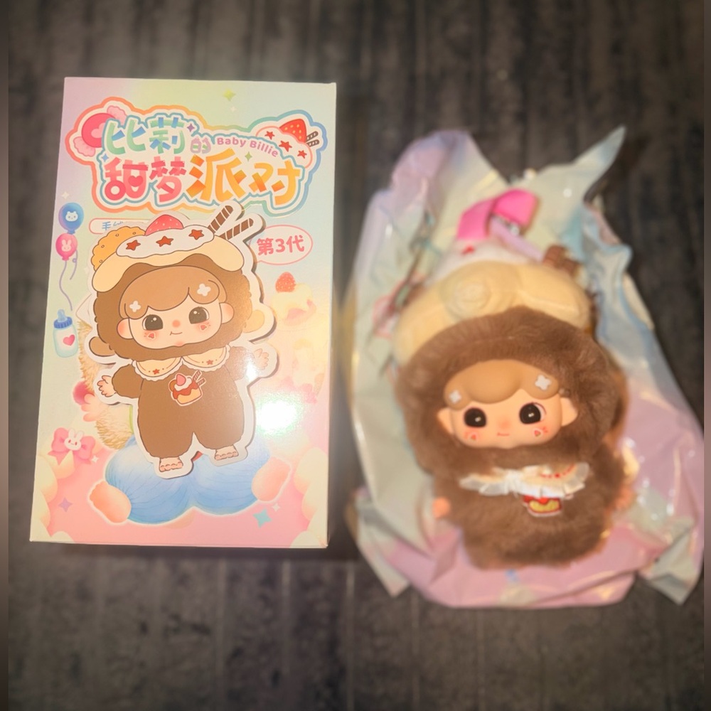 Baby Three: Baby Billie V3 Sweet Dream Party Plush - Confirmed “Today’s Dessert”